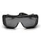 Pyramex Cappture, Safety Glasses, Anti-Fog & Anti-Scratch, Gray Lens, Grey Frame, Full-Frame S9920STMRG - alternate 4